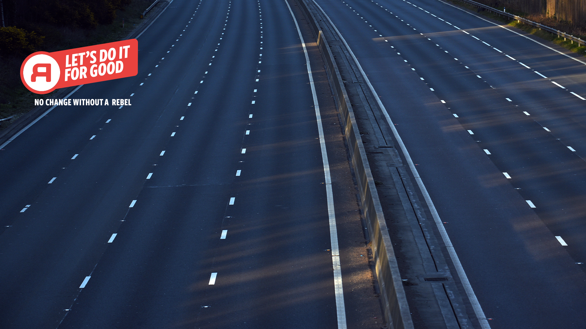 Virtual-background-snelweg